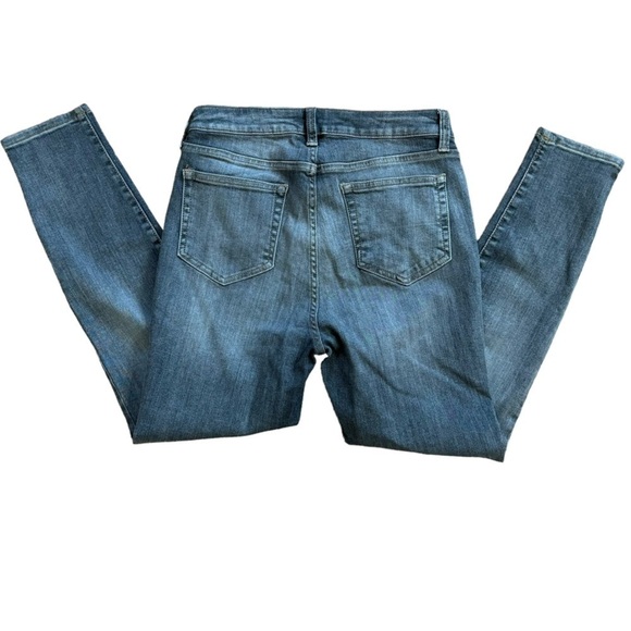 Daily Ritual Amazon Brand Gray High Rise Skinny Jeans Women’s 29 Short Goth - Picture 4 of 9